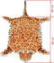 vidaXL - Luipaardvloerkleed - pluche - 139 - cm - bruin