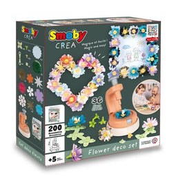 Smoby - Creatieve vrijetijdsbesteding - Bloemencreatieset, decoratieve objecten - 200 accessoires...