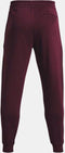Under Armour Rival Fleece - Joggingbroek - Ultrazachte katoenmixfleece - Bordeaux rood