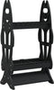 Hengelrek voor 16 hengels zwart