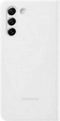 Samsung Galaxy S21 FE 5G - Clear-View Cover - Vingervlek-vrij - Wit