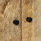 vidaXL - Bijzetkast - 60x33x75 - cm - massief - mangohout