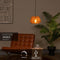 Lucide JESSICA - Hanglamp - Ø 30 cm - Dimbaar - Terracotta