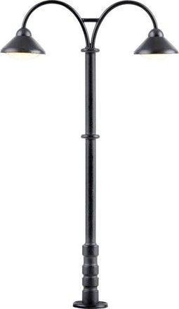 Viessmann Modelltechnik H0 Perronlantaarn Dubbel Kant-en-klaar model 6109 1 stuk(s)