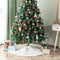 Puur Wit Pluche Kerstboom Rok Grote Nepbont Kerstboom Deken Kerstboom Stand Tapijt voor Kerst Nieuwjaar Feestdecoratie