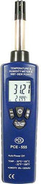 PCE Instruments PCE-555 Luchtvochtigheidsmeter (hygrometer) 0 % Hrel 100 % Hrel