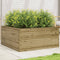 vidaXL - Plantenbak - 100x100x46 - cm - geïmpregneerd - grenenhout