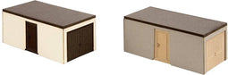 NOCH 14319 H0 2 Laser-Cut mini's kant-en-klare garages Bouwpakket