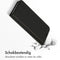 Accezz Premium Leather Slim Bookcase - iPhone 12 Pro/iPhone 12 - Krasbestendig - Zwart