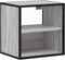 vidaXL - Nachtkastjes - 2st - wandgemonteerd - 40x31x39,5cm - grijs - sonoma - eiken