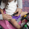 Step2 Whisper Ride Cruiser Loopwagen in Roze - Duwauto / Loopauto met duwstang - Voor kinderen vanaf 1,5 jaar