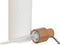 Zeepdispenser Home ESPRIT Wit Natuurlijk Hars Bamboe 8 x 7 x 21 cm