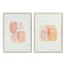 Schilderij DKD Home Decor Abstract (2 Stuks) (50 x 3 x 70 cm)