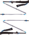 Black Diamond Distance FLZ 125 - Wandelstok - Opvouwbaar en verstelbaar 105-125 cm - Pewter