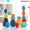 Stapelbare balansstenen - Educatief Speelgoed voor Balans - Motoriek en Cognitief Spel - Stapel Speelgoed Blokken