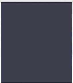 vidaXL - Rolgordijn - verduisterend - 140x150 - cm - stofbreedte - 136,6 - cm - blauw
