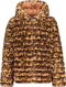 Like Flo F107-5250 - Meisjes Jas - Reversible - Roze/Faux Fur