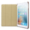 Icarer - 3-Vouw echt lederen sleepcover hoes - iPad 9.7 (2017/2018) / Pro 9.7 / Air / Air 2 - Rood
