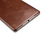 Icarer - 3-Vouw echt lederen sleepcover hoes - iPad 9.7 (2017/2018) / Pro 9.7 / Air / Air 2 - Rood