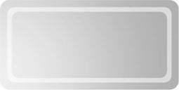 vidaXL - Badkamerspiegel - LED - 50x100 - cm