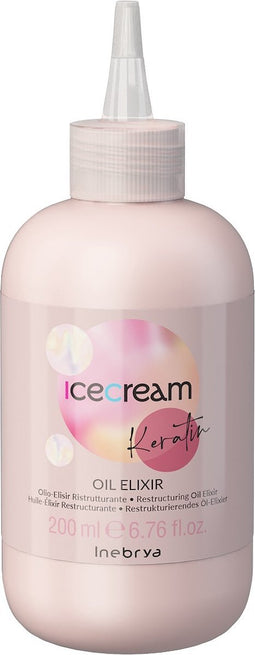 Ice Cream Keratin Oil Elixir - Rekonstrukční Olejové Sérum Na Bázi Keratinu 200ml