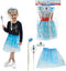 Ice Princess met Tutu, Tiara en Staf Prinses