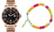 Ice Watch Gift box - ICE steel - Rose-gold - M - Multicolour jewel 020909 Horloge - Staal - Rosékleurig - Ø 40 mm