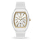 Ice-Watch - Ice boliday Dome White gold - Dameshorloge wit met siliconen band - 024034 (Small)