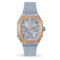 Ice-Watch - Ice boliday Glacier blue - Blauw dameshorloge met siliconen band - 022860 (Small)