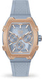 Ice-Watch - Ice boliday Glacier blue - Blauw dameshorloge met siliconen band - 022860 (Small)