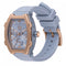 Ice-Watch - Ice boliday Glacier blue - Blauw dameshorloge met siliconen band - 022860 (Small)
