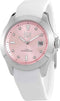Ice Watch ICE steel - Classic - White pastel pink 020382 Horloge - Siliconen - Wit - Ø 40 mm
