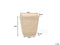 DELOS - Plantenbak - Beige - 49 cm - Stenenmix