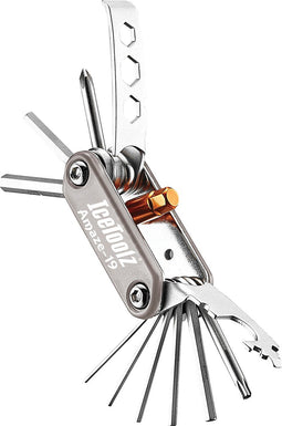 Icetoolz Multitool Amaze 12 X 6 X 4 Cm Staal Zilver 19-delig