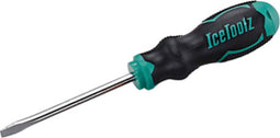 Icetoolz Schroevendraaier Sl6 Platbek 21 Cm Zwart/zilver