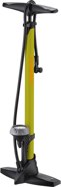 IceToolz Sport voetpomp staal met meter 160PSI/11bar
