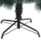 vidaXL - Kunstkerstboom - met - standaard - 240 - cm - PET - groen