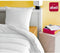 Pillow Abeil White 60 x 60 cm (2 Units)