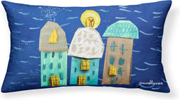 Kussenhoes Ripshop Poble de nit Multicolour 30 x 50 cm