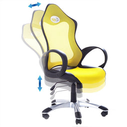 iCHAIR - Bureaustoel - Geel - Polyester