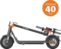 NAVEE V40 Pro Elektrische Step voor Volwassenen - Elektrische Scooter met 10'' Luchtbanden - Motorvermogen E Step van 525W - Bereik tot 40km aan Snelheid van 25km/u - Innovatief Gedraaid Stuur