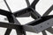 HSM Collection Eettafel Zurich Veneto - 200x100 cm - swiss edge - acaciahout/metaal