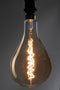 J-Line ledlamp Amber ps52 Spiral e27 - glas - transparant