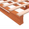vidaXL - Palletbed - massief - grenenhout - wasbruin - 140x200 - cm
