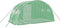 vidaXL Tuinkas - Stalen frame - 8 m² - 4x2x2 m - Groen
