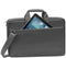 Rivacase 8251 - Schoudertas - Voor notebooks tot 17,3 inch - Grijs