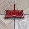 Clean Maxx Accu bezem zwenkveger G2, 7,2V rood
