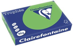 Kopieerpapier Trophee A4 80gr grasgroen 500vel | Pak a 500 vel | 5 stuks