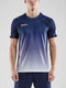Craft Pro Control Fade - Trainingsshirt - Ergonomisch ontwerp - Navy/White
