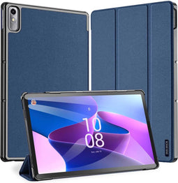 Dux Ducis Lenovo Tab P11 (2nd gen) - Domo Bookcase - Auto Wake/Sleep functie - Donkerblauw